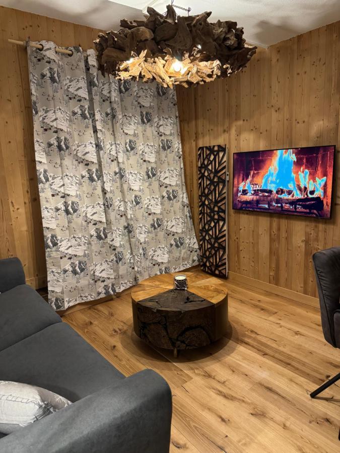 Cocon Au Coeur De Chamonix Avec Parking Gratuit Daire Dış mekan fotoğraf